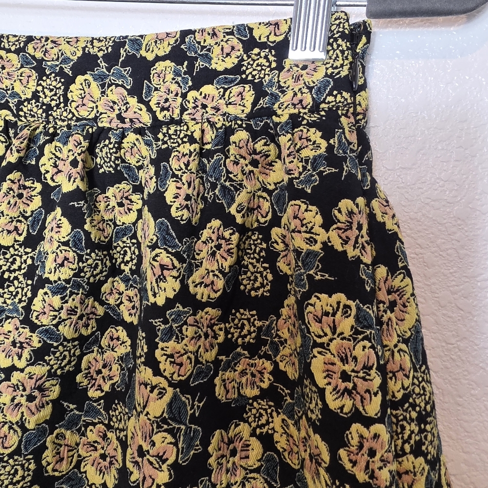 Anthropologie Maeve Floral Brocade Jacquard Maxi Skirt Size 4 - Picture 9 of 10